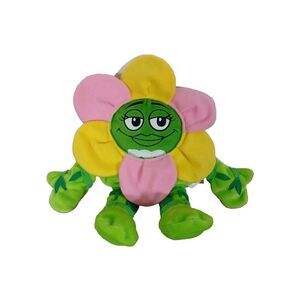 Green M&M Stuffed Animal Plush Toy with Flower Costume - M&M's World Mars